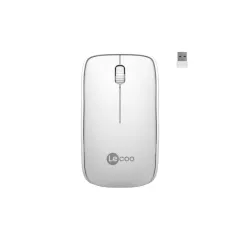 Lecoo WS208 Kablosuz 1200DPI 3 Tuşlu Optik Mouse Beyaz