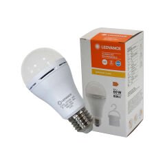 Ledvance LCLA60 Rech 8W/865 230V E27 Şarjlı Ampul 4099854102431